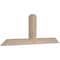 Ekena Millwork Portland Smooth Timber Gable Bracket, Douglas Fir, 48"W x 18"H x 3 1/2"D x 3 1/2"F, 9/12 Pitch GBW048X18X0404POR00SDF - alternate 5